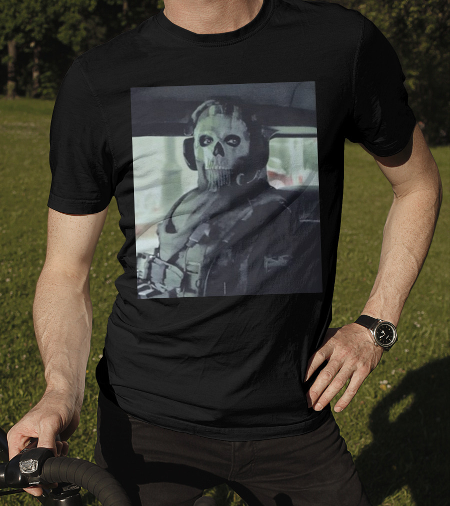 Modern Warfare II Ghost Mask Operator Stare T-Shirt