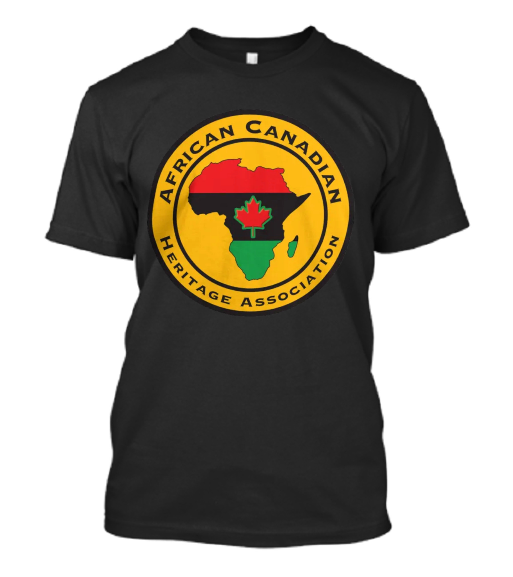 African Canadian Heritage Association Papa Burgundy T-Shirt