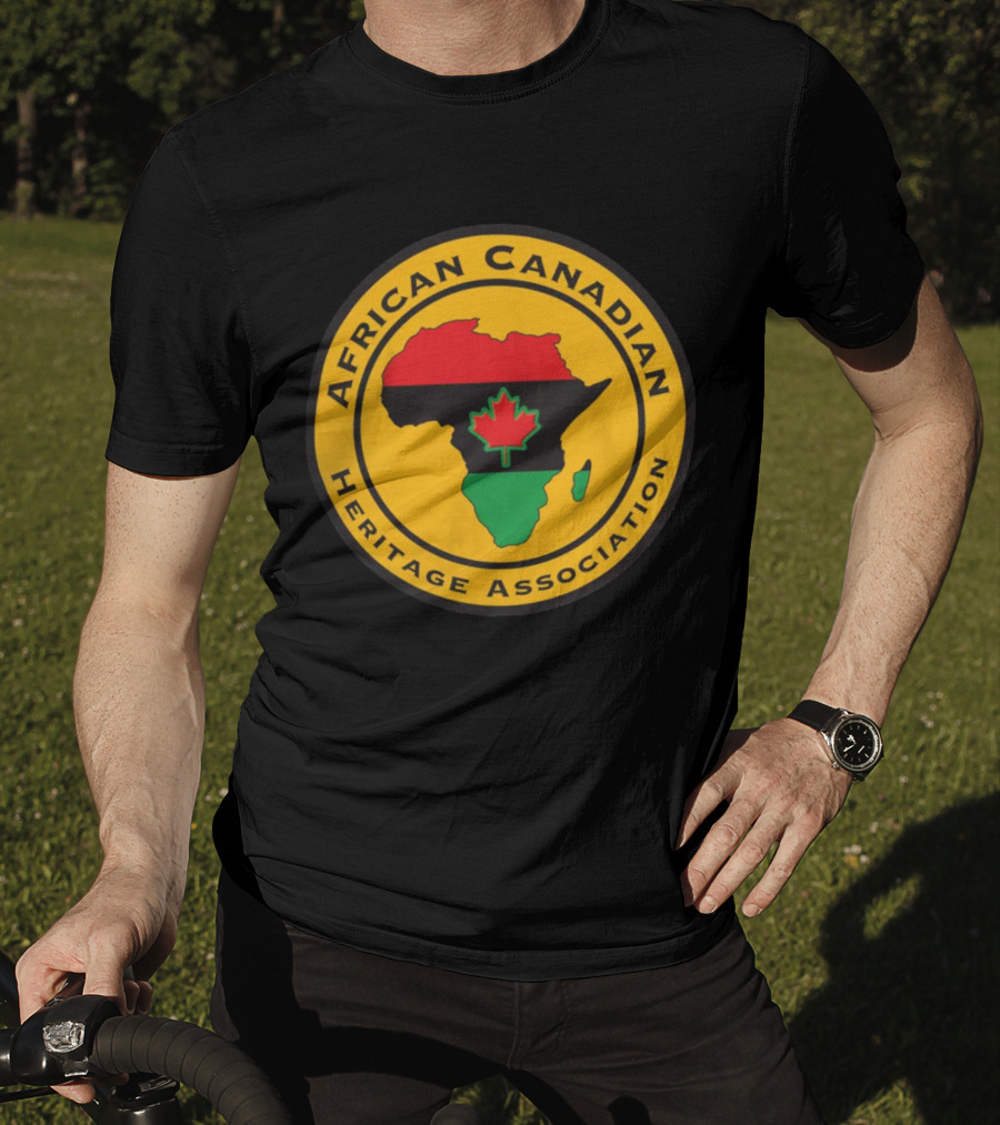African Canadian Heritage Association Papa Burgundy T-Shirt