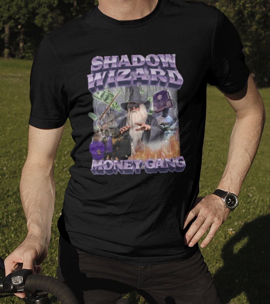 Shadow Wizard Money Gang Spellcasting Gangster Vibes T-Shirt