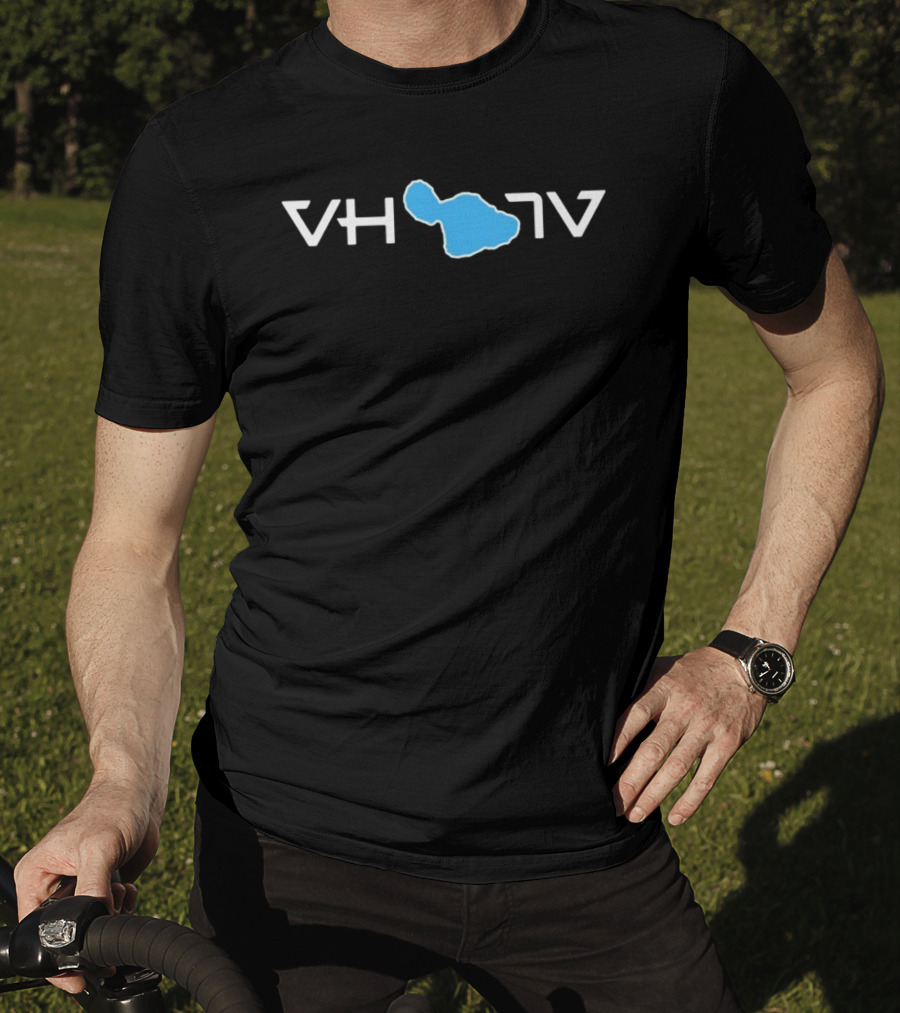 VH07V Maui Island Outline T-Shirt