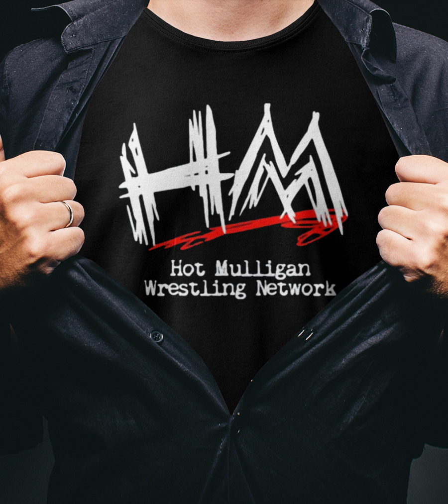 HM Hot Mulligan Wrestling Network T-Shirt