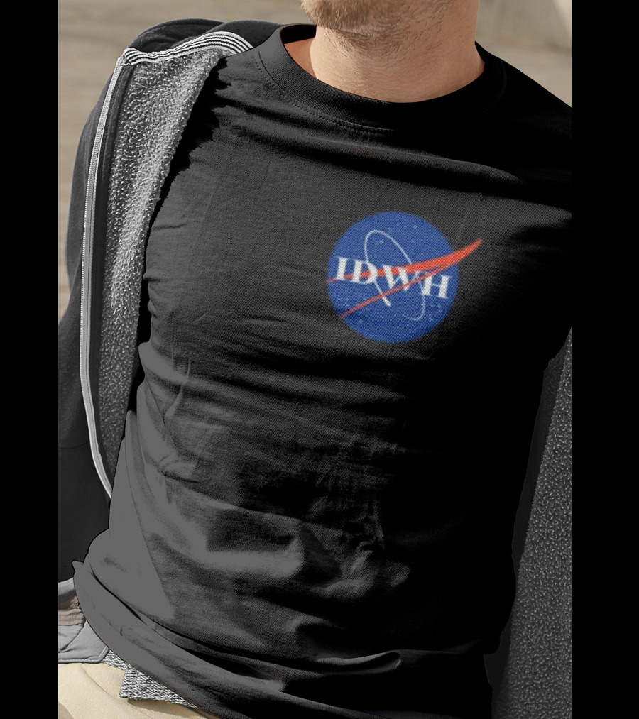 I Don't Work Here IDWH NASA T-Shirt