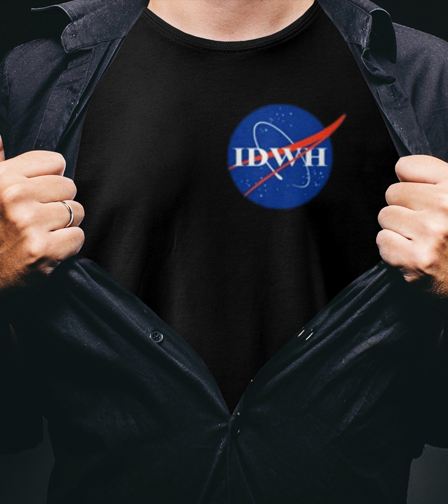 I Don't Work Here IDWH NASA T-Shirt
