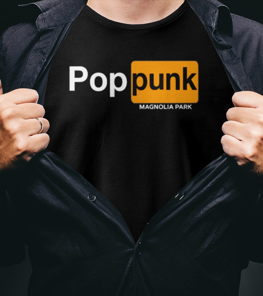 Pop Punk Magnolia Park Block T-Shirt