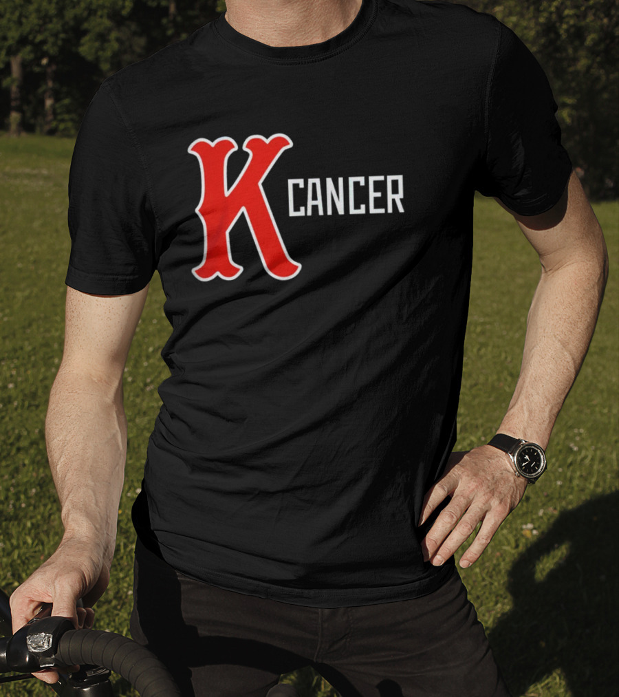 Boston Red Sox K Cancer T-Shirt