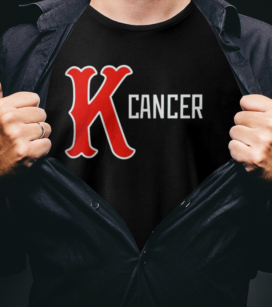 Boston Red Sox K Cancer T-Shirt