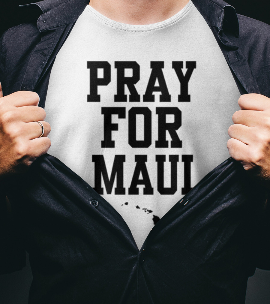 Pray For Maui Cameron Wolfe T-Shirt