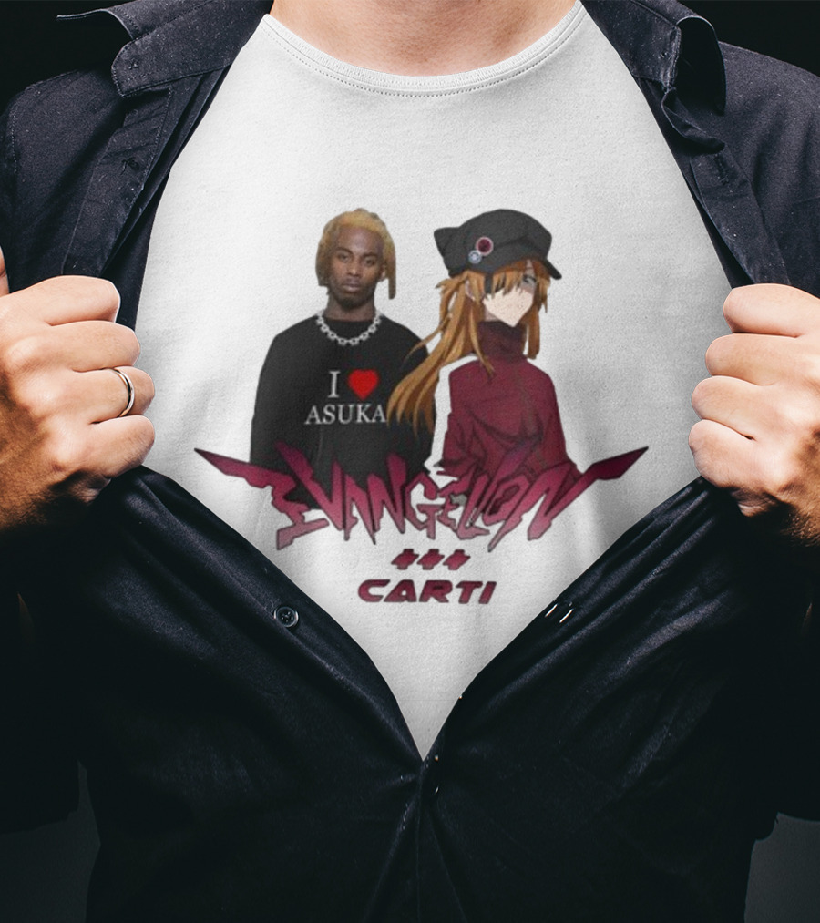 EVANGELION I ASUKA CARTI Collaboration T-Shirt