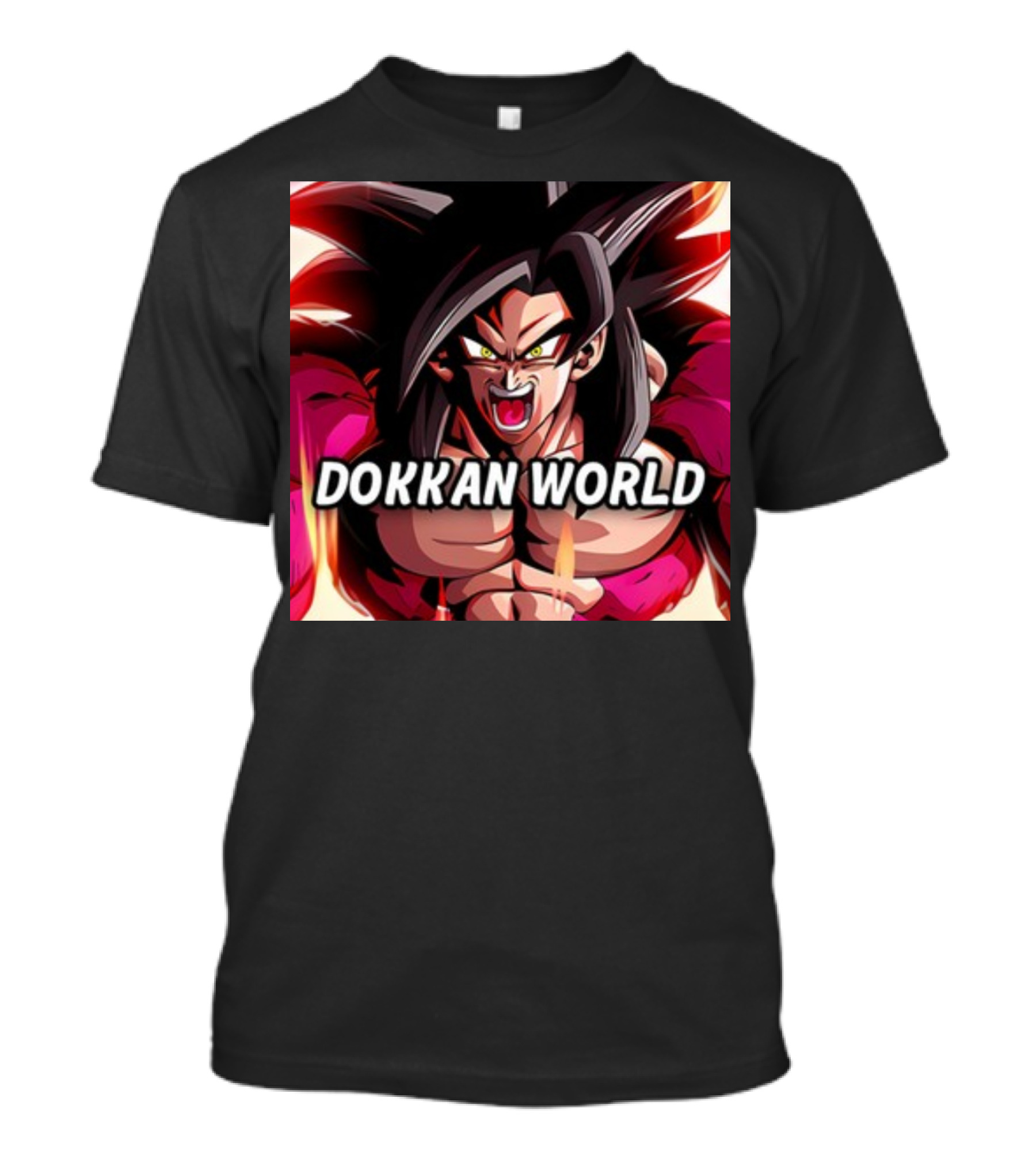 Dokkan World Super Saiyan 4 Character Burst T-Shirt
