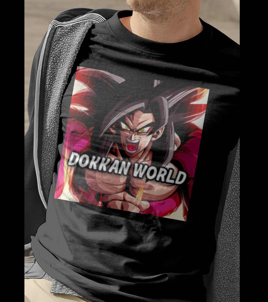 Dokkan World Super Saiyan 4 Character Burst T-Shirt