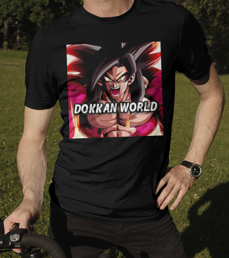 Dokkan World Super Saiyan 4 Character Burst T-Shirt