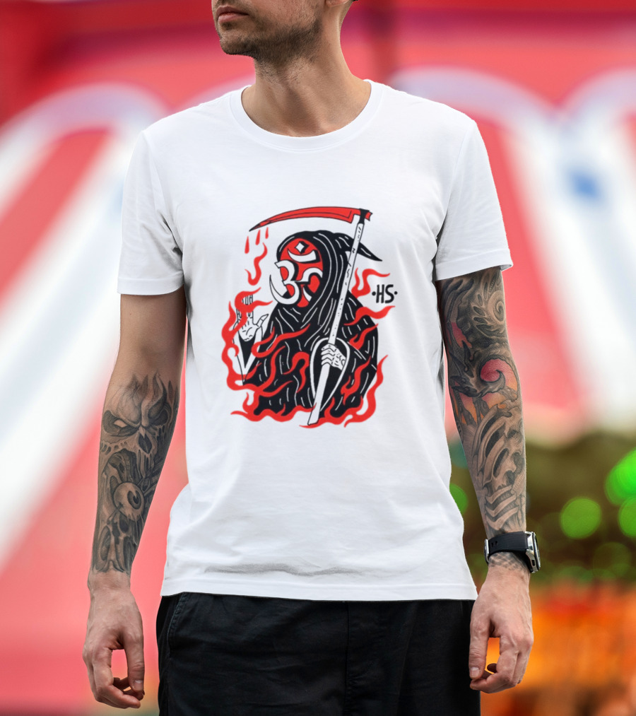 Heavyslime Philadelphia HS Om Reaper Fire T-Shirt