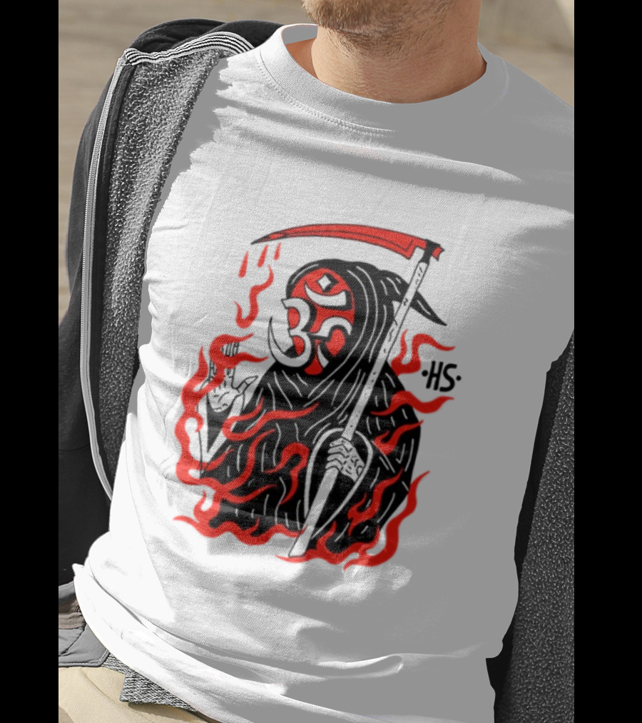 Heavyslime Philadelphia HS Om Reaper Fire T-Shirt