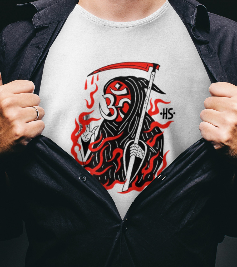 Heavyslime Philadelphia HS Om Reaper Fire T-Shirt