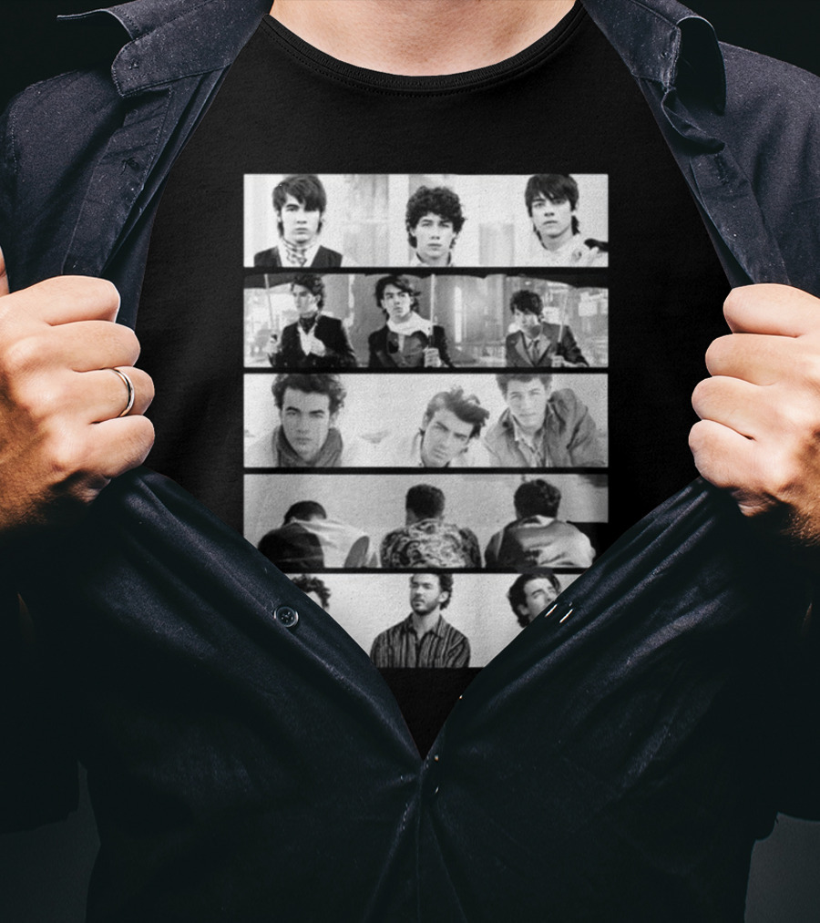 Jonas Brothers Five Albums One Night The Tracklist T-Shirt