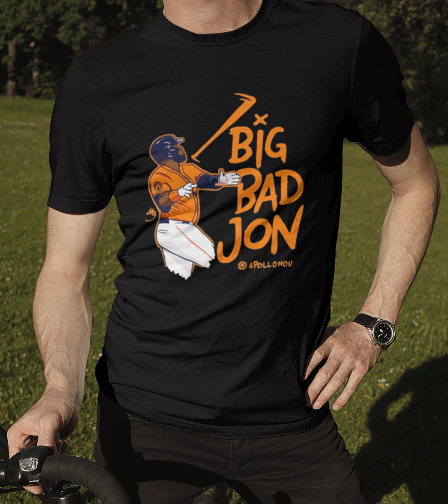 Big Bad Jon Singleton Apollo Houston Baseball Player T-Shirt
