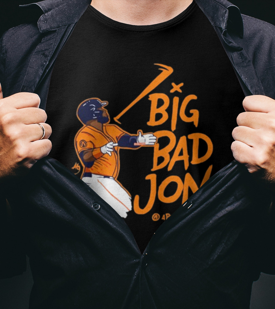 Big Bad Jon Singleton Apollo Houston Baseball Player T-Shirt
