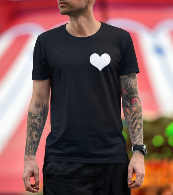 Premium T-Shirt: Maui Love Heart T-Shirt Maui Love Heart T-Shirt
