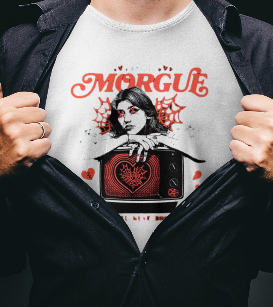 Kailee Morgue Spider Web TV Girl Next Door T-Shirt