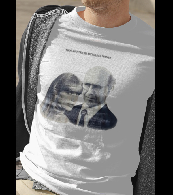 Buggirl200 Larry David Swiftie Baseball Photo Mashup T-Shirt