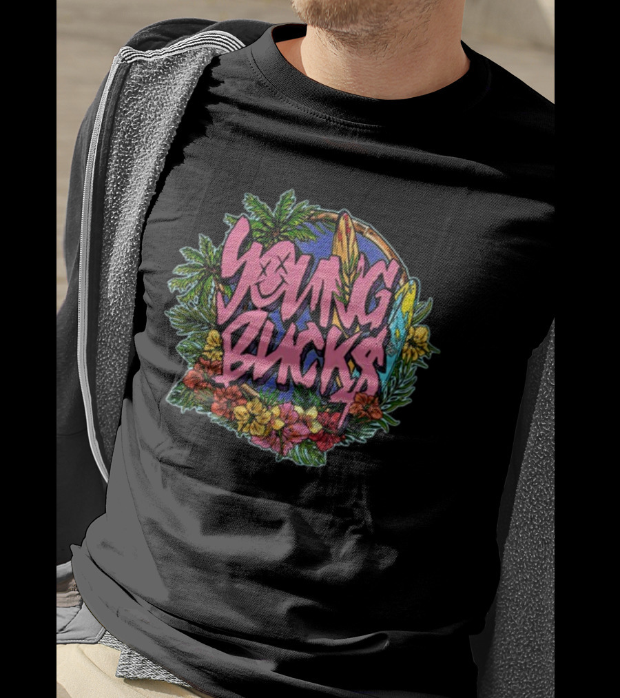Young Bucks Maui Strong Tropical Influence T-Shirt