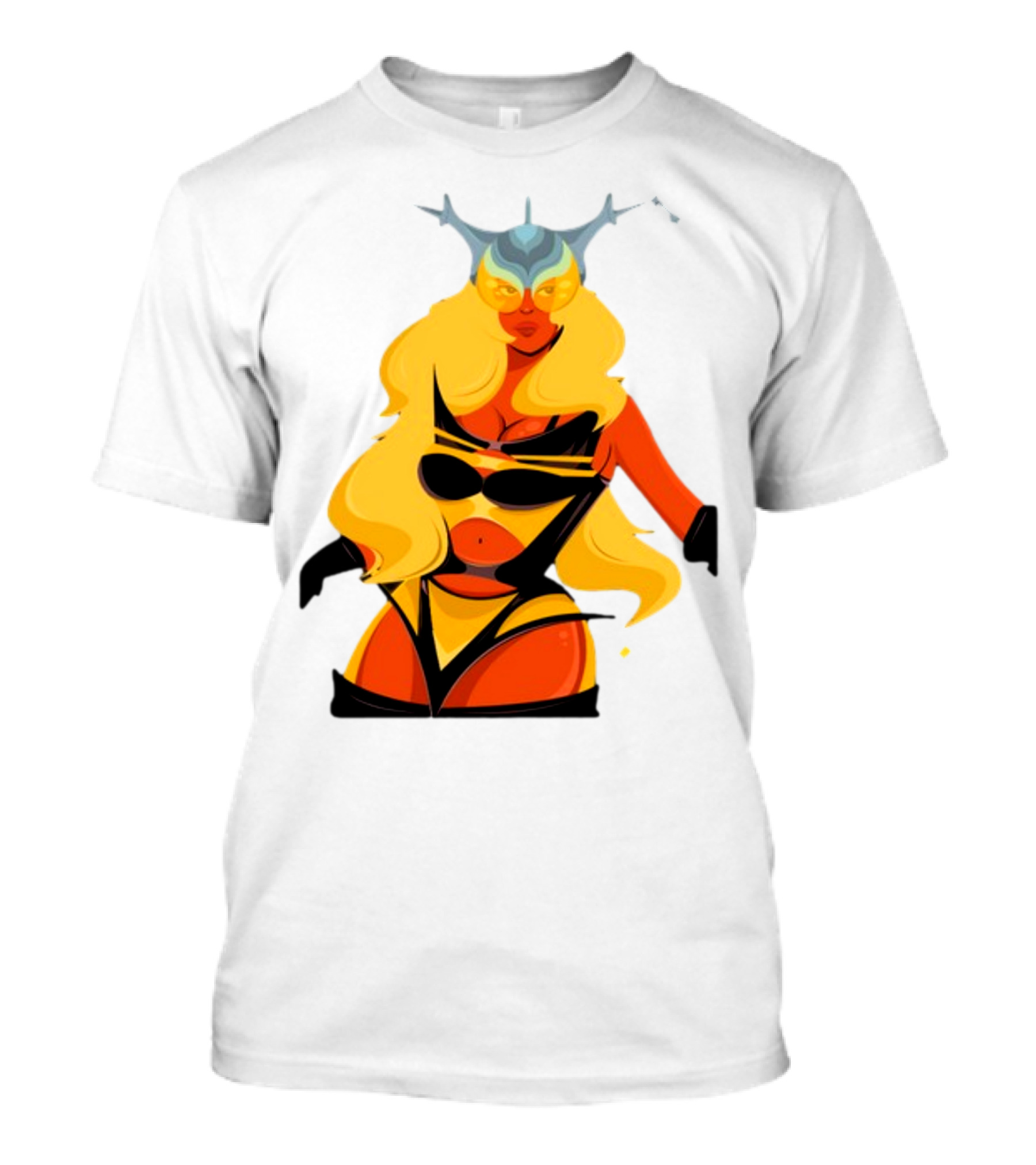 Thaddy Hippypotter Renaissance Bey Sci-Fi Goddess Appearance T-Shirt