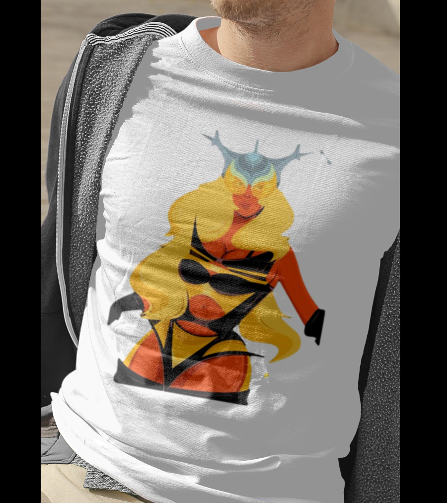 Thaddy Hippypotter Renaissance Bey Sci-Fi Goddess Appearance T-Shirt