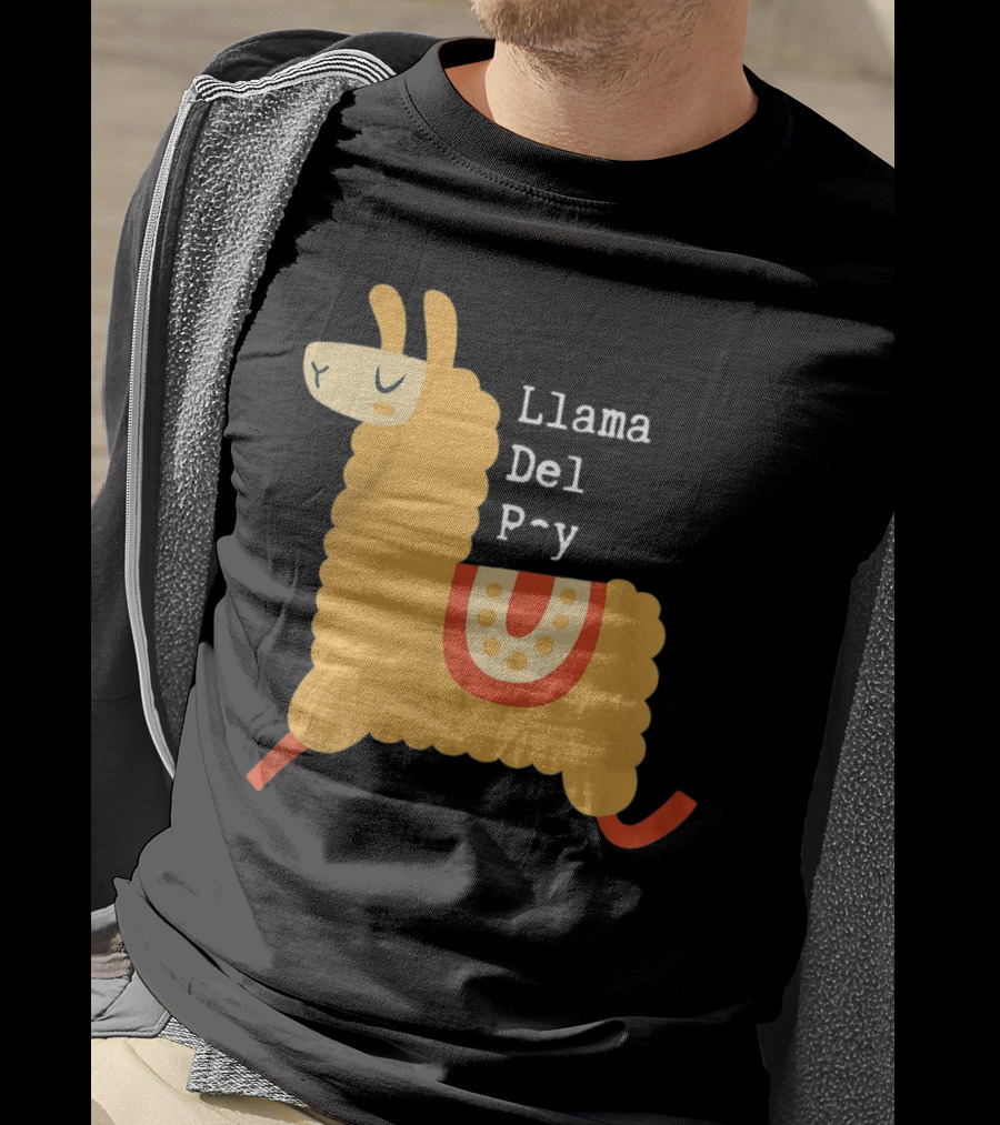Llama Del P~y Funny Music T-Shirt