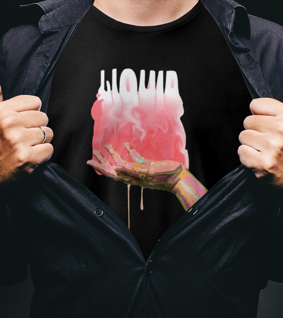 Abel Idume Unbelievably Liquid Barbie Melting Hand T-Shirt