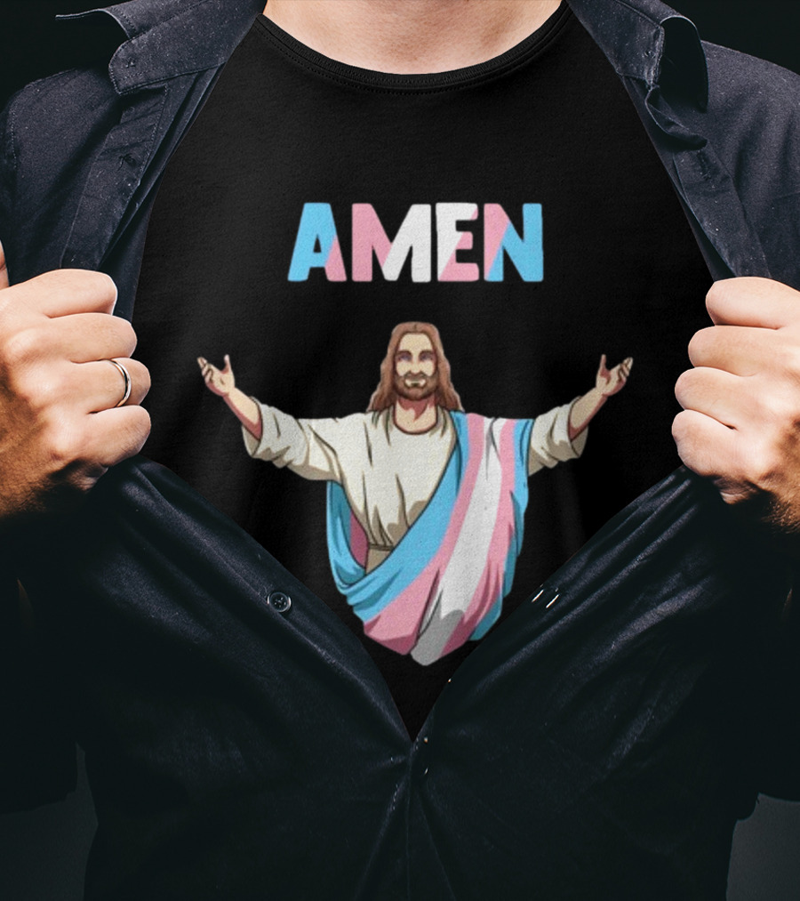 Amen Jesus X Chromosomes T-Shirt