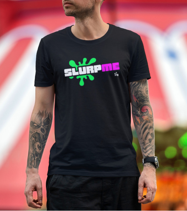 Premium T-Shirt: Jakewebber9 Slurpme Sik Splash T-Shirt Jakewebber9 Slurpme Sik Splash T-Shirt