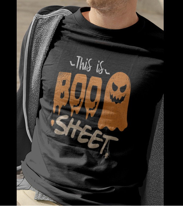 This Is Boo Sheet Halloween Ghost Puns T-Shirt