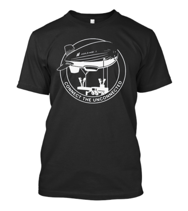 World Mobile Connect The Unconnected Airship T-Shirt