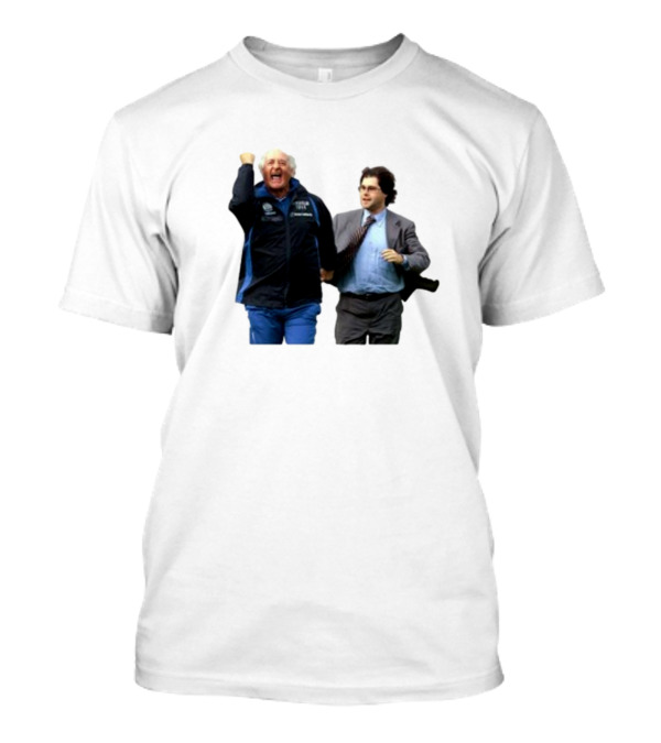 Mazzone Celebrating Sprint Brescia Atalanta Memorable Moment T-Shirt