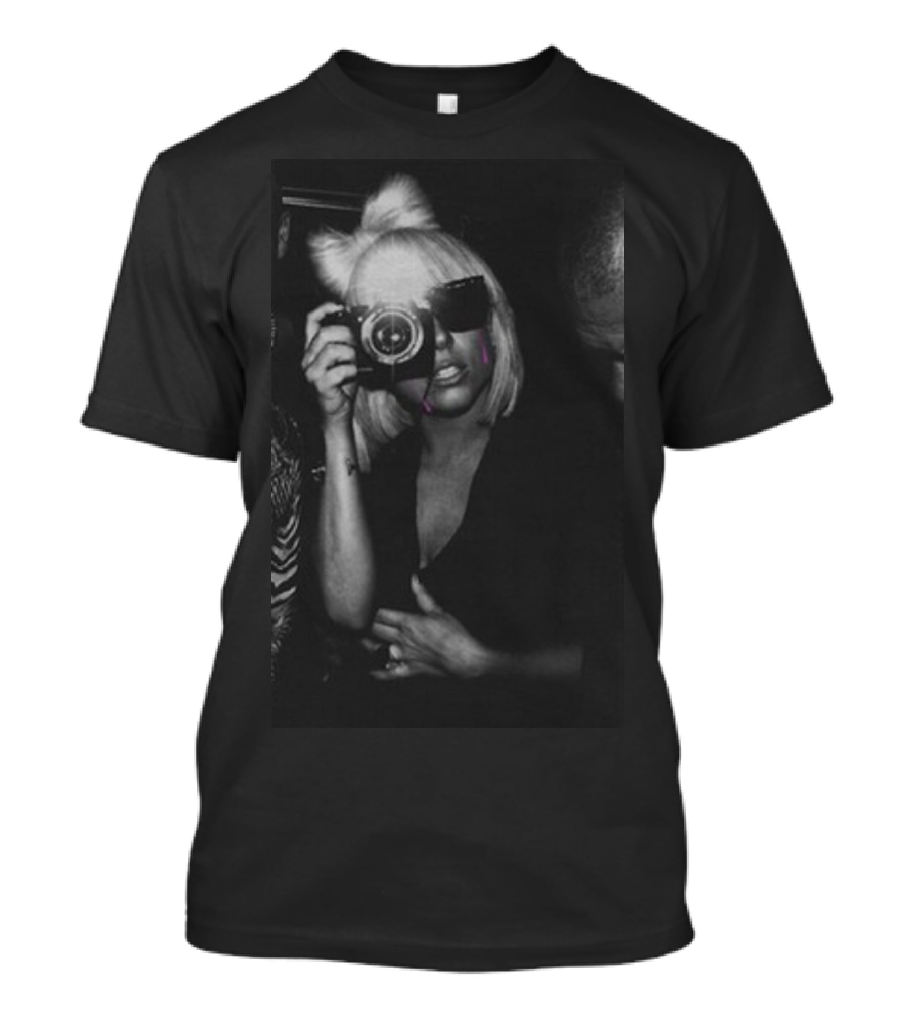 Purple Teardrops Iconic Celebrity Snapshot T-Shirt