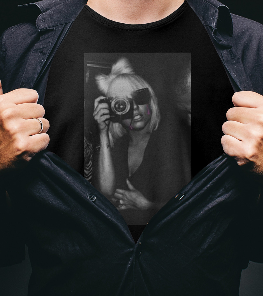 Purple Teardrops Iconic Celebrity Snapshot T-Shirt