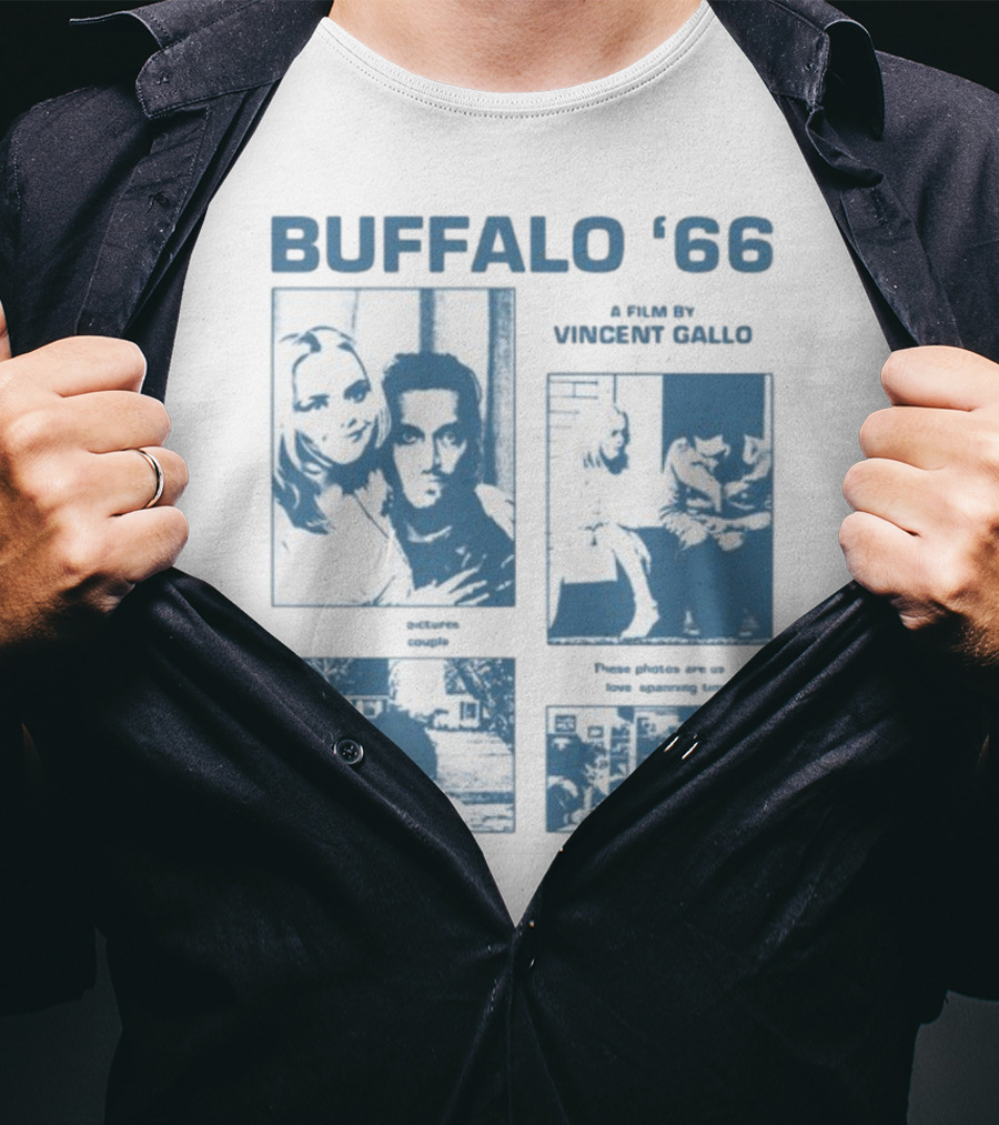 Buffalo '66 A Film By Vincent Gallo Telos Archive Blue T-Shirt