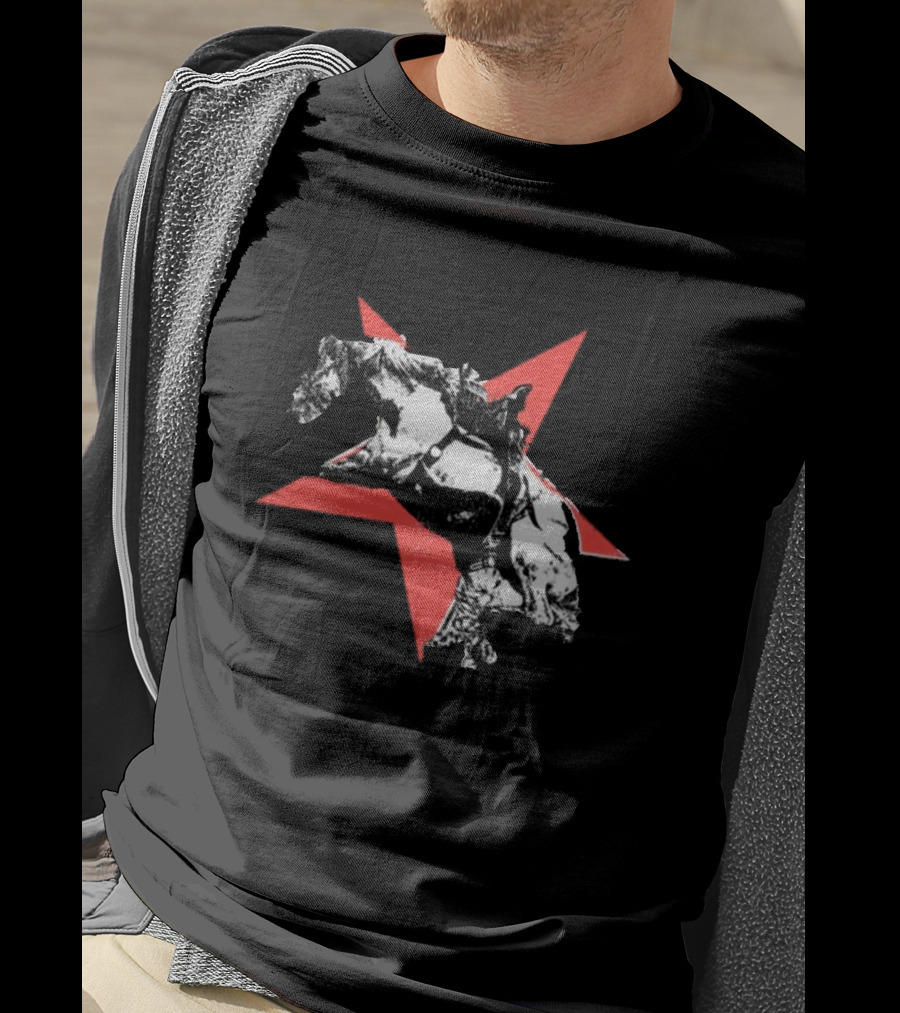 Hardjewelry Buck Off Cowboy Rodeo Star T-Shirt