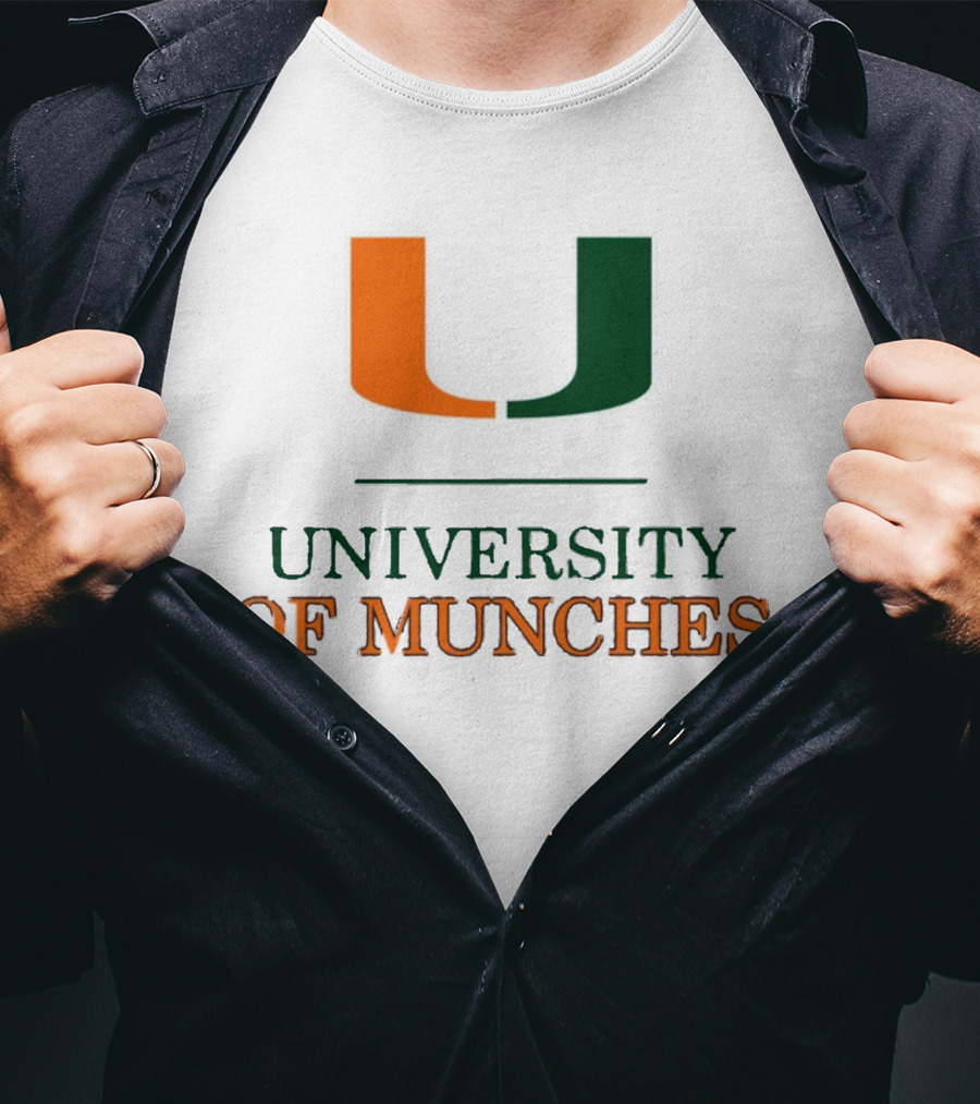 University Of Munches Miami U Parody Inspired T-Shirt