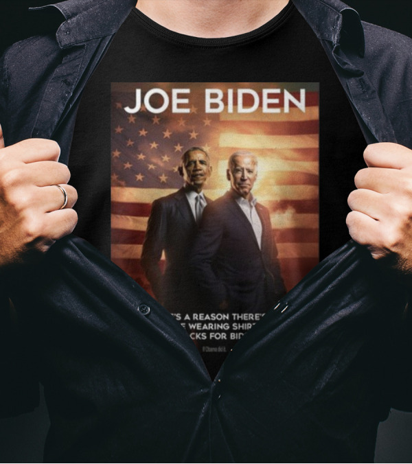 JOE BIDEN There's A Reason There's No White People Wearing Shirts That Say 'Blacks For Biden' T-Shirt