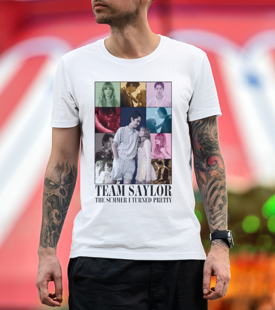 Team Saylor The Summer I Turned Pretty The Eras Tour T-Shirt