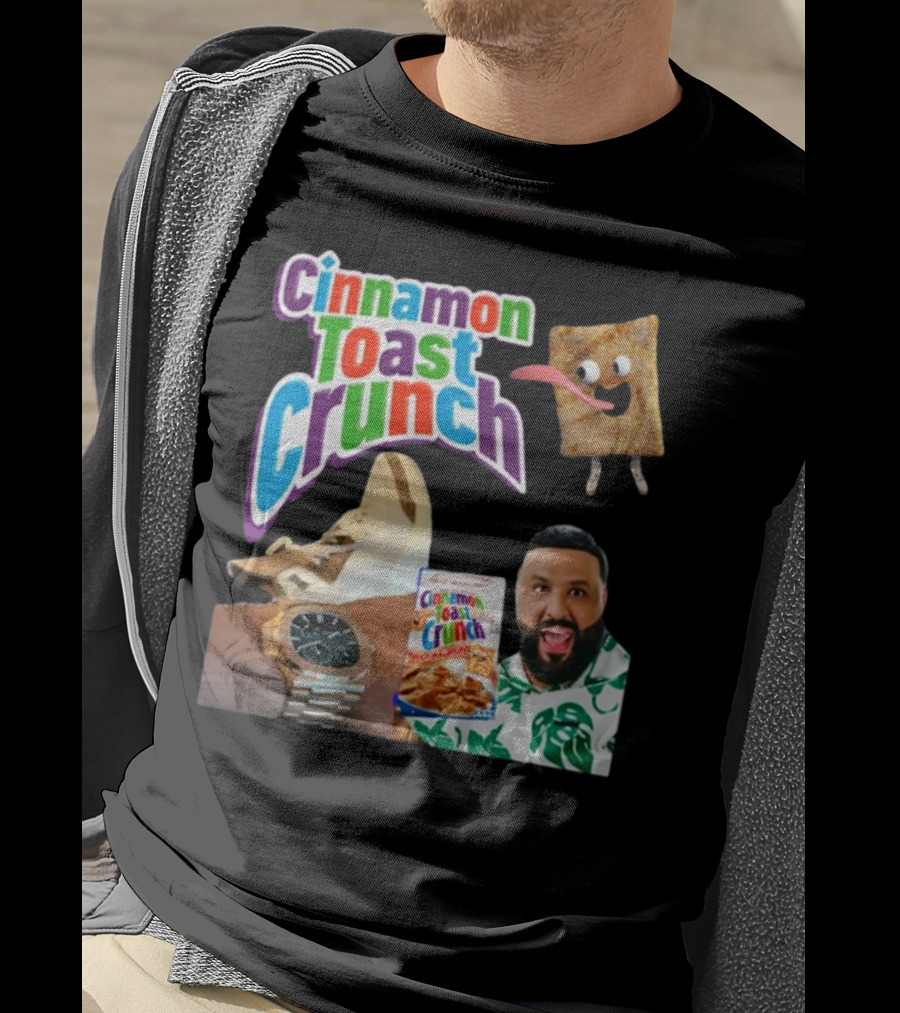 Cinnamon Toast Crunch Meme DJ Khaled Watch Sneakers Cereal T-Shirt
