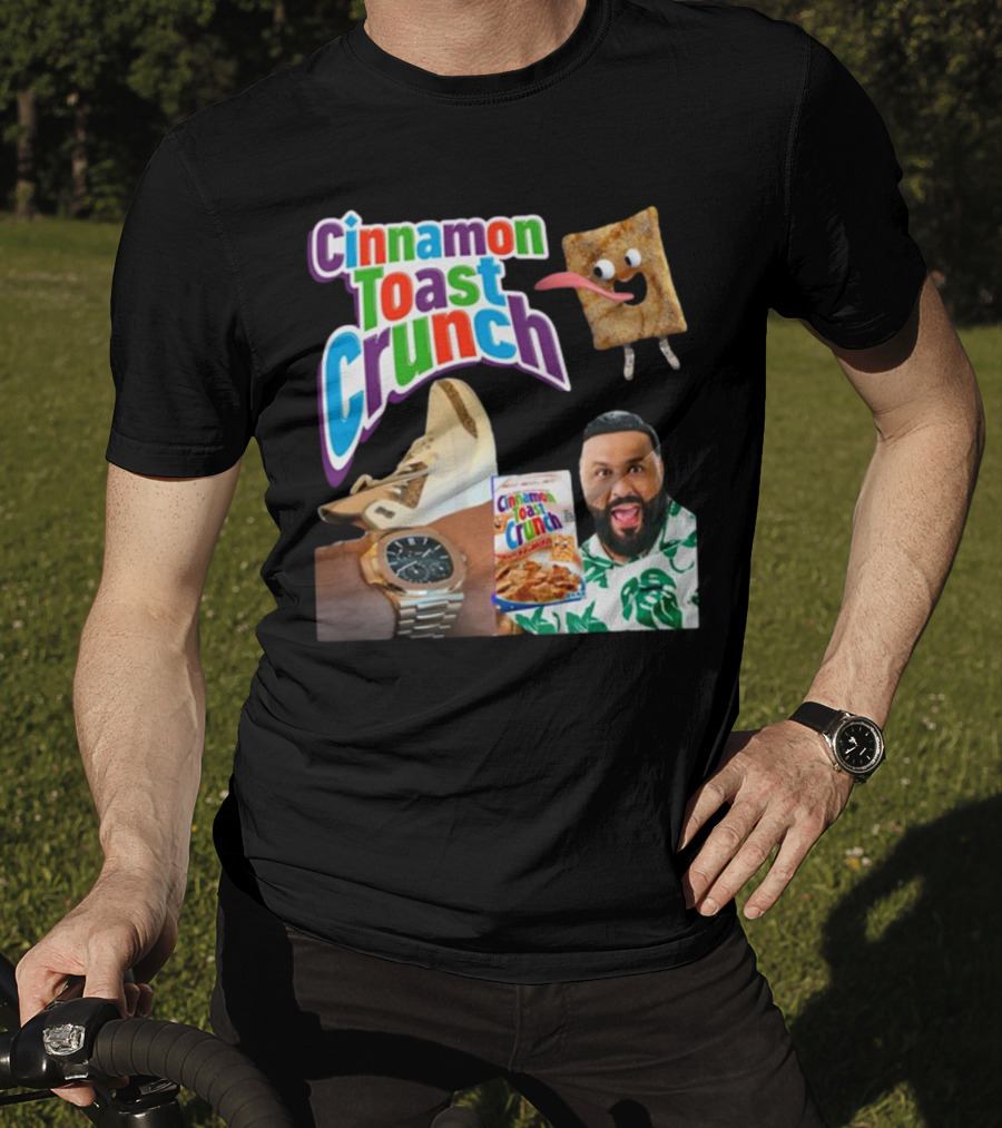 Cinnamon Toast Crunch Meme DJ Khaled Watch Sneakers Cereal T-Shirt
