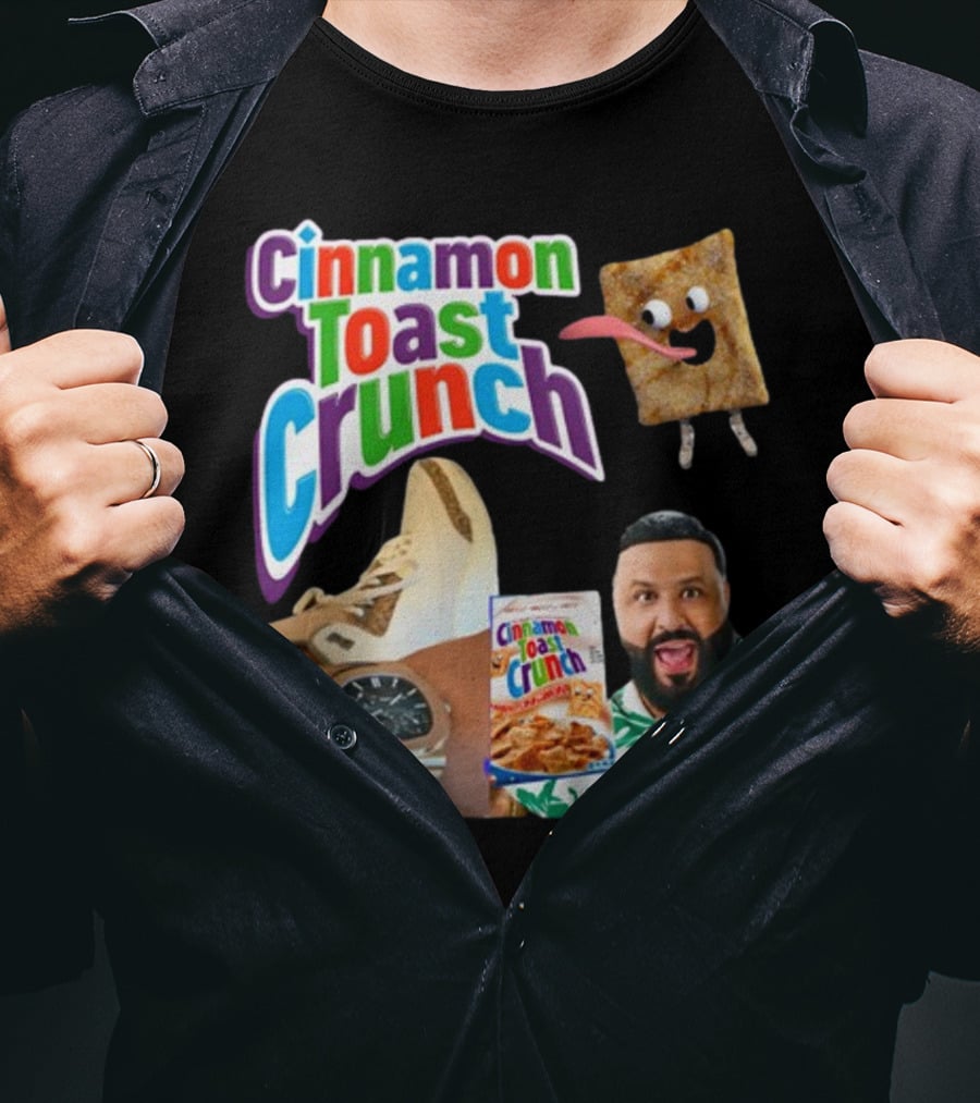 Cinnamon Toast Crunch Meme DJ Khaled Watch Sneakers Cereal T-Shirt