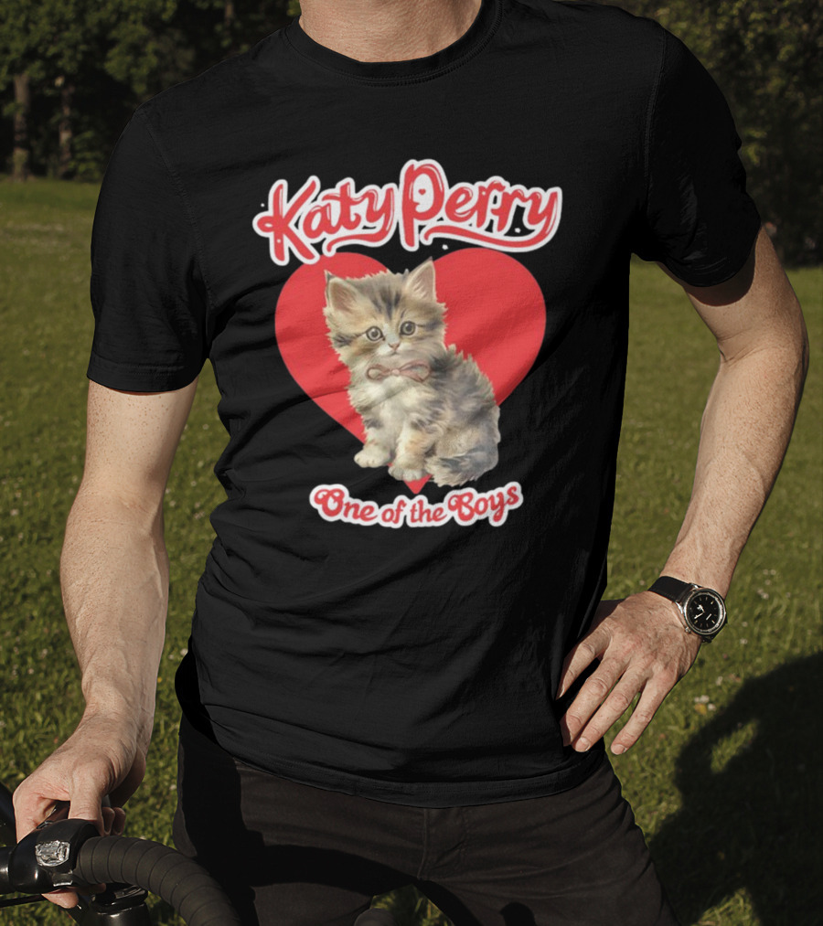 Katy Perry Cat One Of The Boys New T-Shirt