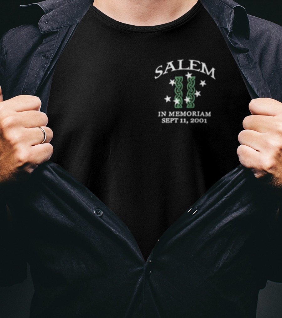Salem In Memoriam Sept 11 2001 Telosarchive Memorial T-Shirt