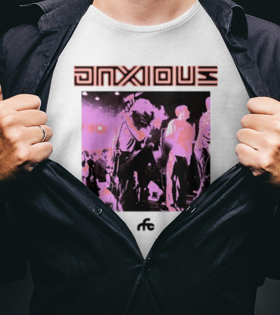 Anxious Live Concert Performance RFC Band Scene T-Shirt