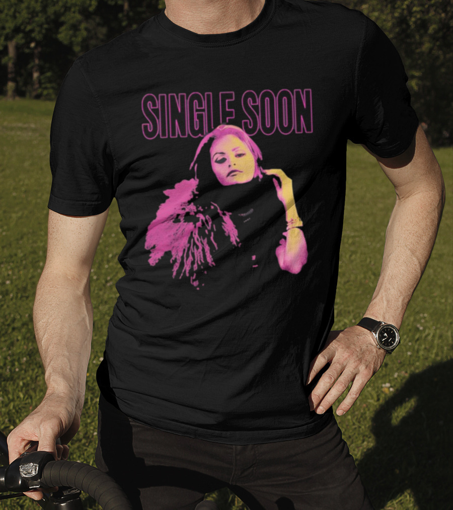 SINGLE SOON Fashion Icon Pink And Yellow T-Shirt