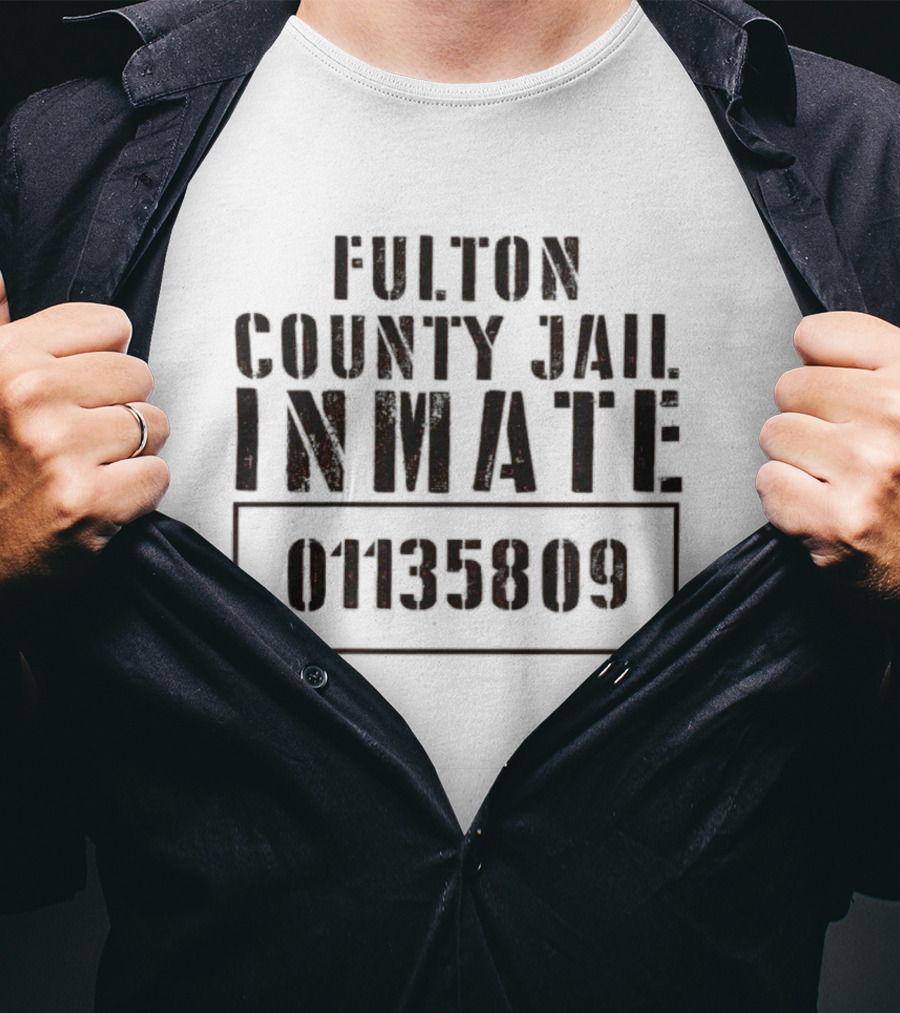 Fulton County Jail INMATE 01135809 T-Shirt